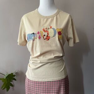 Disney Cream Winnie the Pooh Character Parade Tee